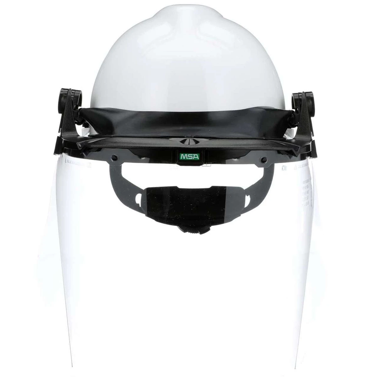MSA V-Gard Accessory System kit with V-Gard Cap, White, For Slotted Caps w/Clear PC Visor - 10118695 MSA V-Gard Accessory System Kit With V-Gard Cap, White, For Slotted Caps W/Clear PC Visor - 10118695 -Safety Work Gear Store