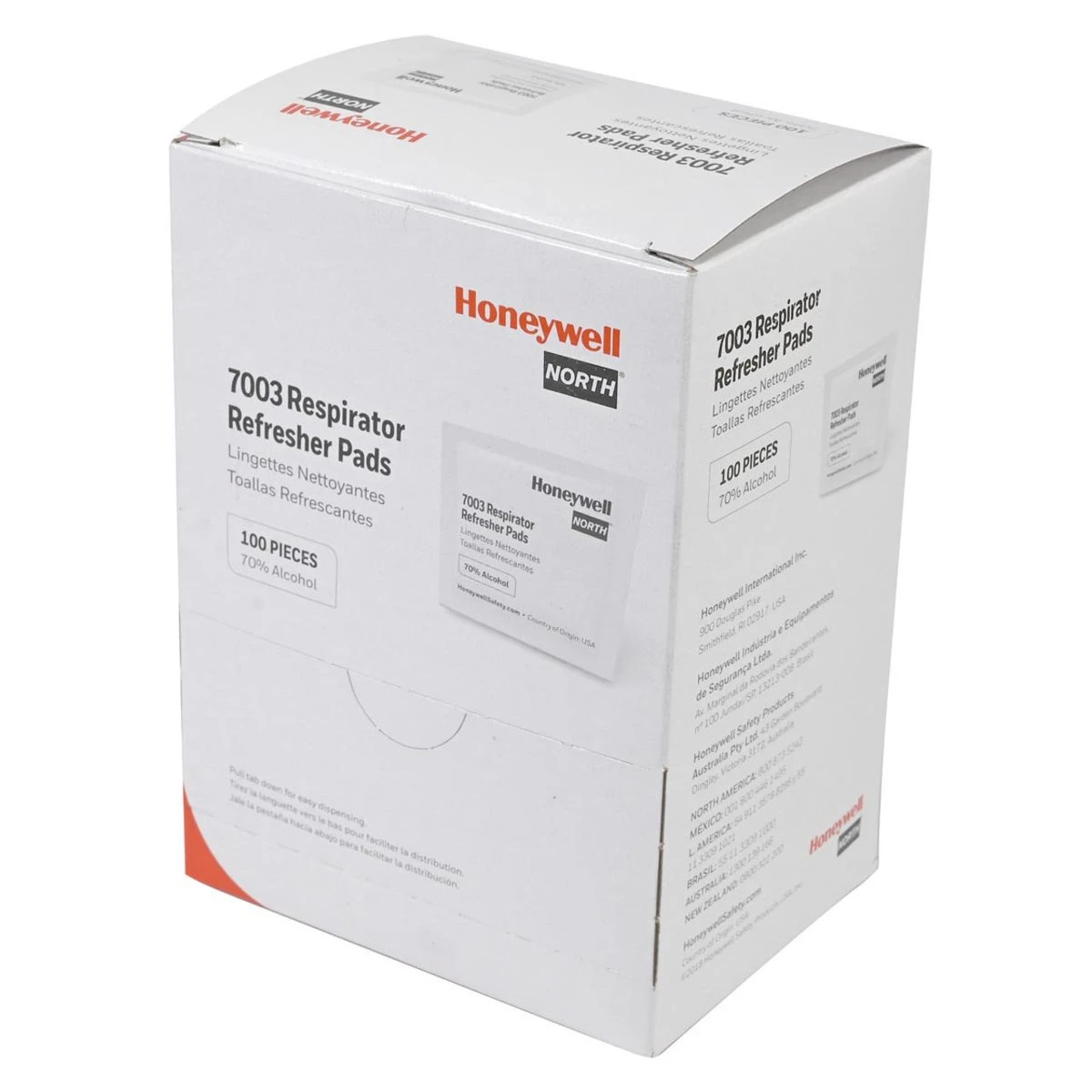Honeywell North Respirator Refresher Wipes 7003-H5 - Box of 100 Honeywell North Respirator Refresher Wipes 7003-H5 - Box Of 100 -Safety Work Gear Store