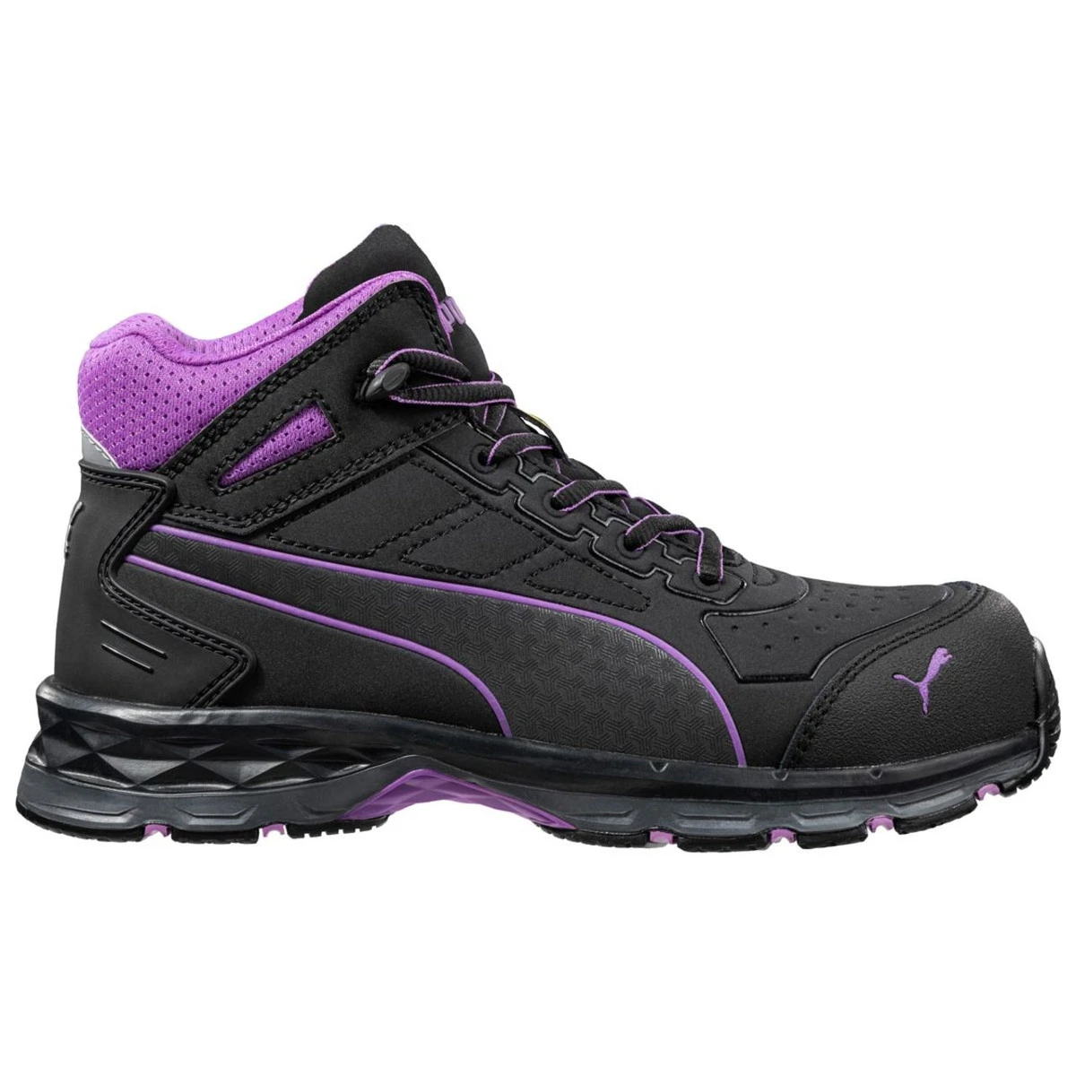 Puma Safety Women's Stepper Mid 2.0 Black & Lavender EH Composite Toe Shoes - 633895 Puma Safety Women's Stepper Mid 2.0 Black & Lavender EH Composite Toe Shoes - 633895 -Safety Work Gear Store dued8zgy1nrs9sahwmkm 33891.1698378839