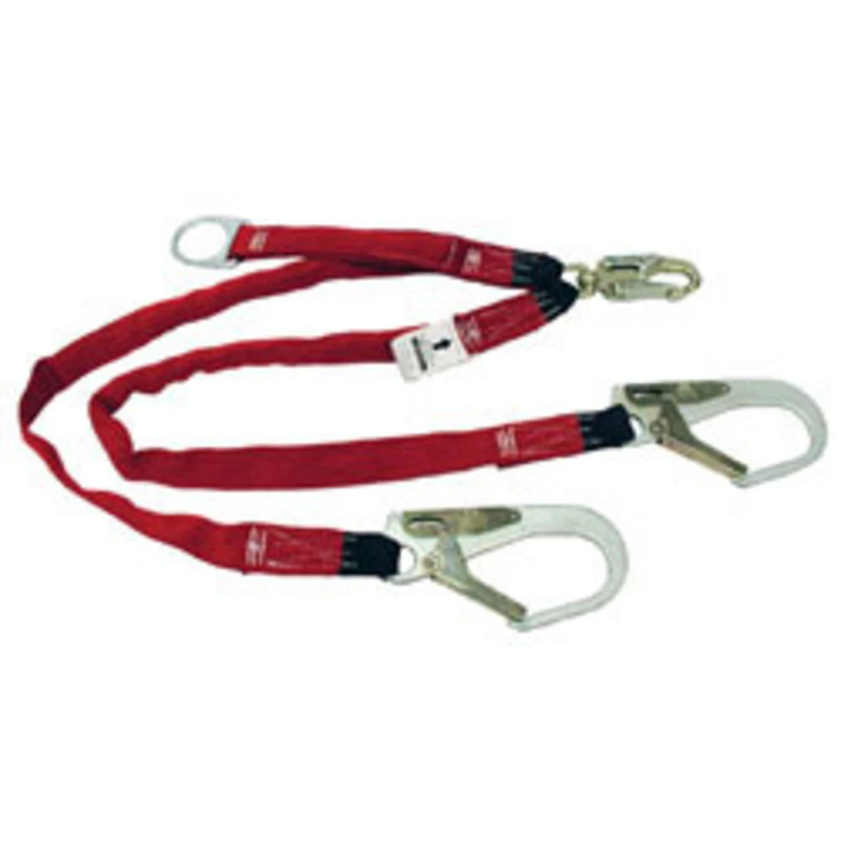 MSA Shock Absorbing Diamond Lanyard - Double Leg MSA Shock Absorbing Diamond Lanyard - Double Leg -Safety Work Gear Store