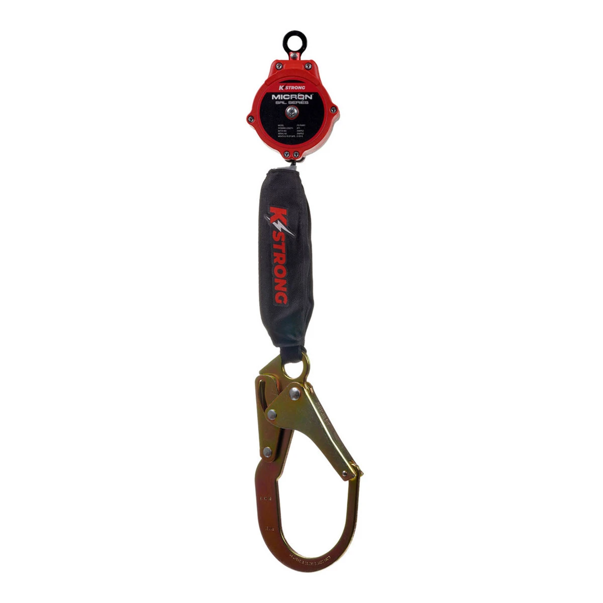 K-Strong 6ft. Micron SRL with Rebar Hook & Harness Carabiner K-Strong 6ft. Micron SRL With Rebar Hook & Harness Carabiner -Safety Work Gear Store ecdmt6im7hjtpml1ragb 52177.1689400539