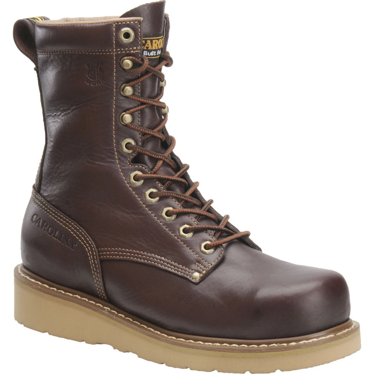 Carolina 8" EH Broad Toe Wedge Work Boots - CA8049 Carolina 8" EH Broad Toe Wedge Work Boots - CA8049 -Safety Work Gear Store egntl9gwcowouwuurh5d 76333.1698353115