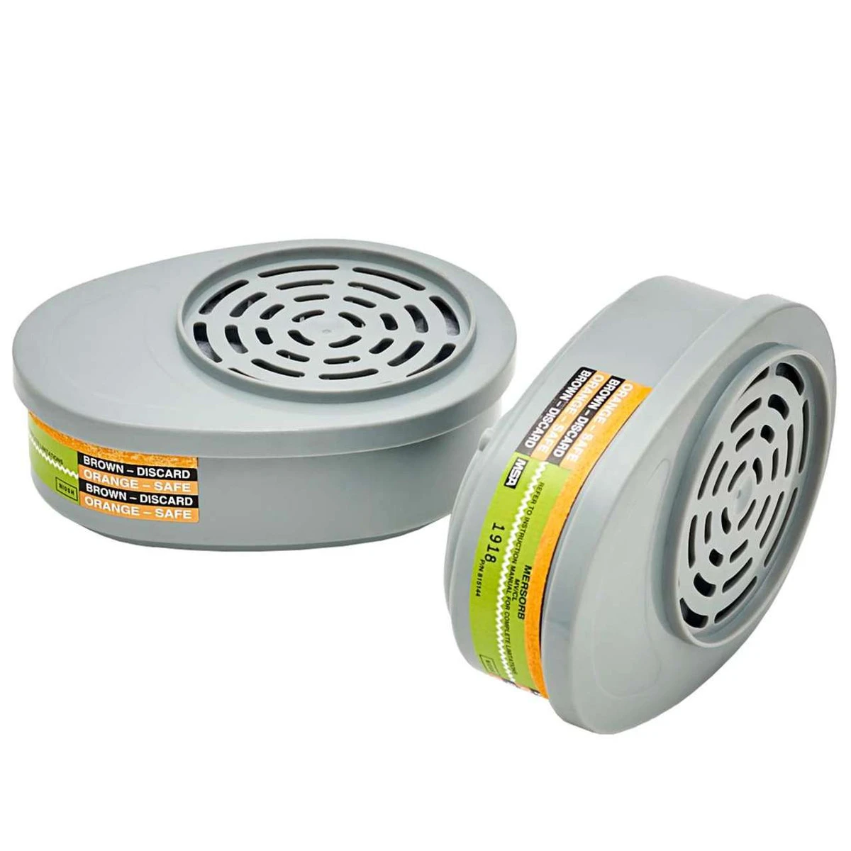 MSA Advantage Mersorb Replacement Cartridge - 2/pk MSA Advantage Mersorb Replacement Cartridge - 2/pk -Safety Work Gear Store es84bsucq8cdoh5qpaba 31135.1689605462