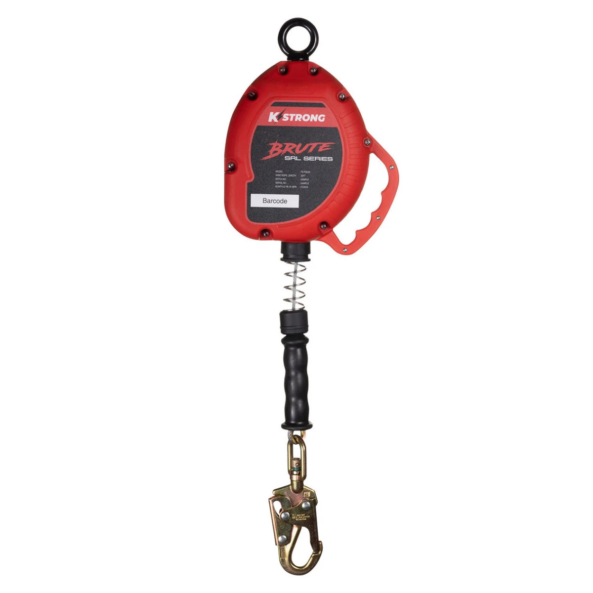 K-Strong BRUTE 30ft. SRL w/Snap hook, Carabiner, and Tagline K-Strong BRUTE 30ft. SRL W/Snap Hook, Carabiner, And Tagline -Safety Work Gear Store ganbznmzfzzb1smusbjn 63343.1698445857