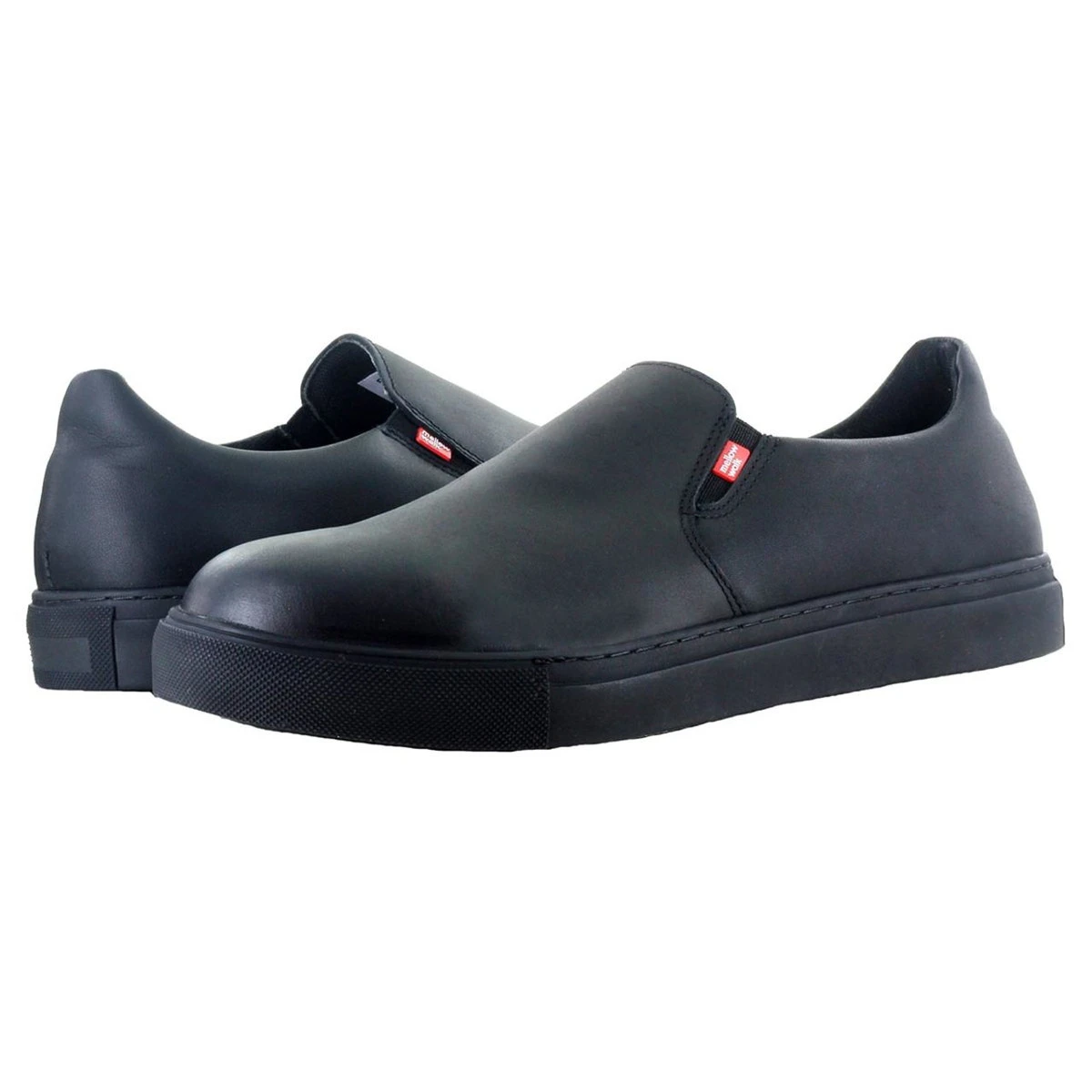 Mellow Walk Men's Owen Slip Resistant Steel Toe EH Slip - On shoe - 582339BLK Mellow Walk Men's Owen Slip Resistant Steel Toe EH Slip - On Shoe - 582339BLK -Safety Work Gear Store gohdbpeq9t4v4kptyvg0 57189.1693227041