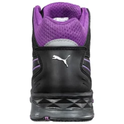 Puma Safety Women's Stepper Mid 2.0 Black & Lavender EH Composite Toe Shoes - 633895 4 Puma Safety Women's Stepper Mid 2.0 Black & Lavender EH Composite Toe Shoes - 633895 -Safety Work Gear Store hdfxcgloaz62uhsmvzbz 71884.1698378839