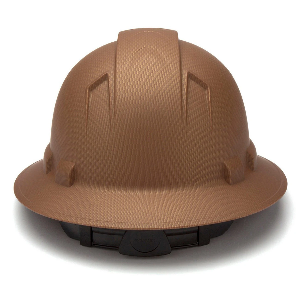 Pyramex Ridgeline Full Brim Hard Hat 4-Point Ratchet Suspension - HP54118 - Copper Graphite Pyramex Ridgeline Full Brim Hard Hat 4-Point Ratchet Suspension - HP54118 - Copper Graphite -Safety Work Gear Store
