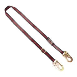K-Strong 6ft. Adjustable Work Positioning Lanyard W/Snap Hooks