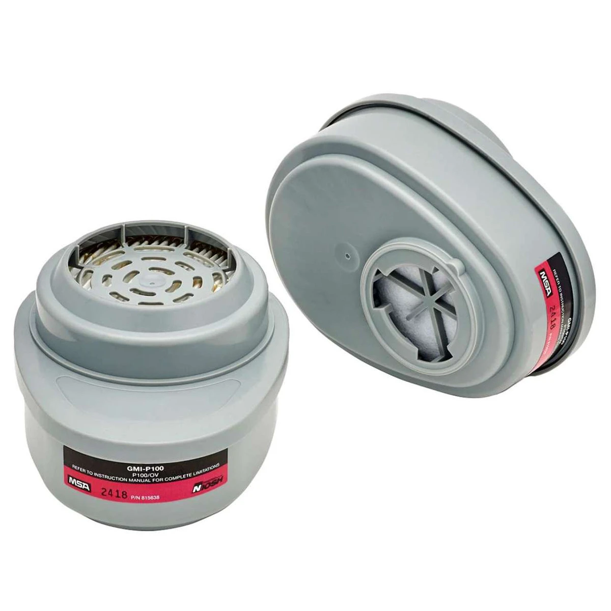 MSA Advantage GMI P100 Replacement Cartridge - 2/pk MSA Advantage GMI P100 Replacement Cartridge - 2/pk -Safety Work Gear Store io9hpiswmjjmgcaqtkhi 60087.1689945205
