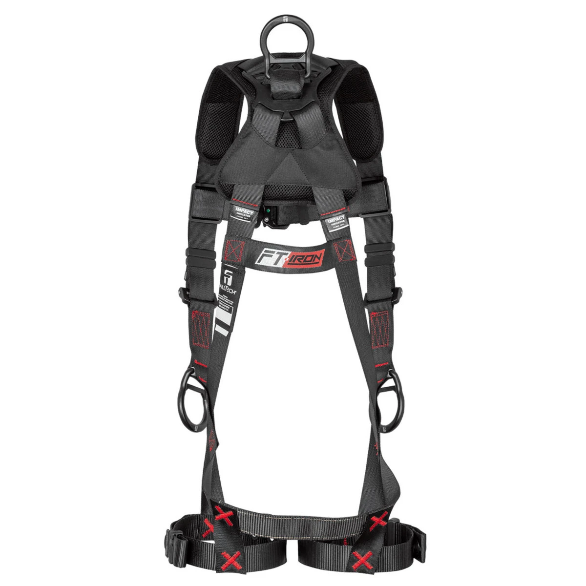 FallTech Iron 3D Full Body Harness w/Tongue Buckle B Legs FallTech Iron 3D Full Body Harness W/Tongue Buckle B Legs -Safety Work Gear Store