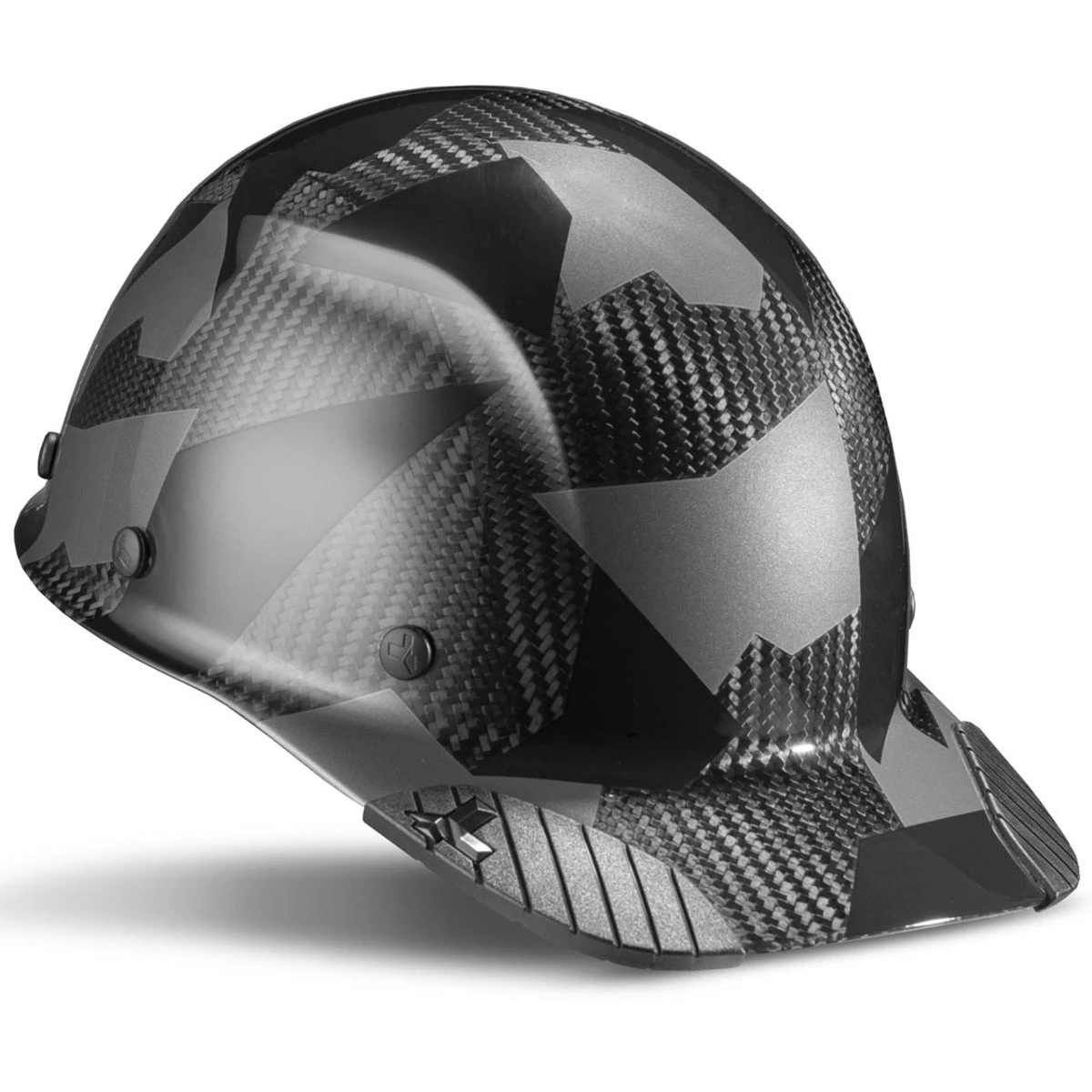 LIFT DAX Black Camo Carbon Fiber Cap Brim Hard Hat LIFT DAX Black Camo Carbon Fiber Cap Brim Hard Hat -Safety Work Gear Store
