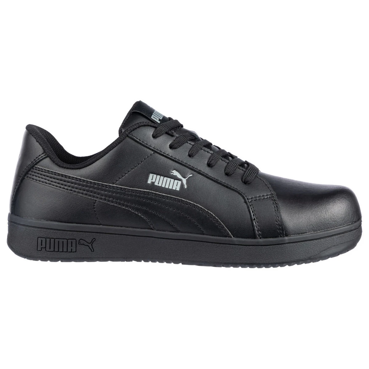 Puma Safety Women's Icon Leather Low Black SD Composite Toe Shoes - 640105 Puma Safety Women's Icon Leather Low Black SD Composite Toe Shoes - 640105 -Safety Work Gear Store