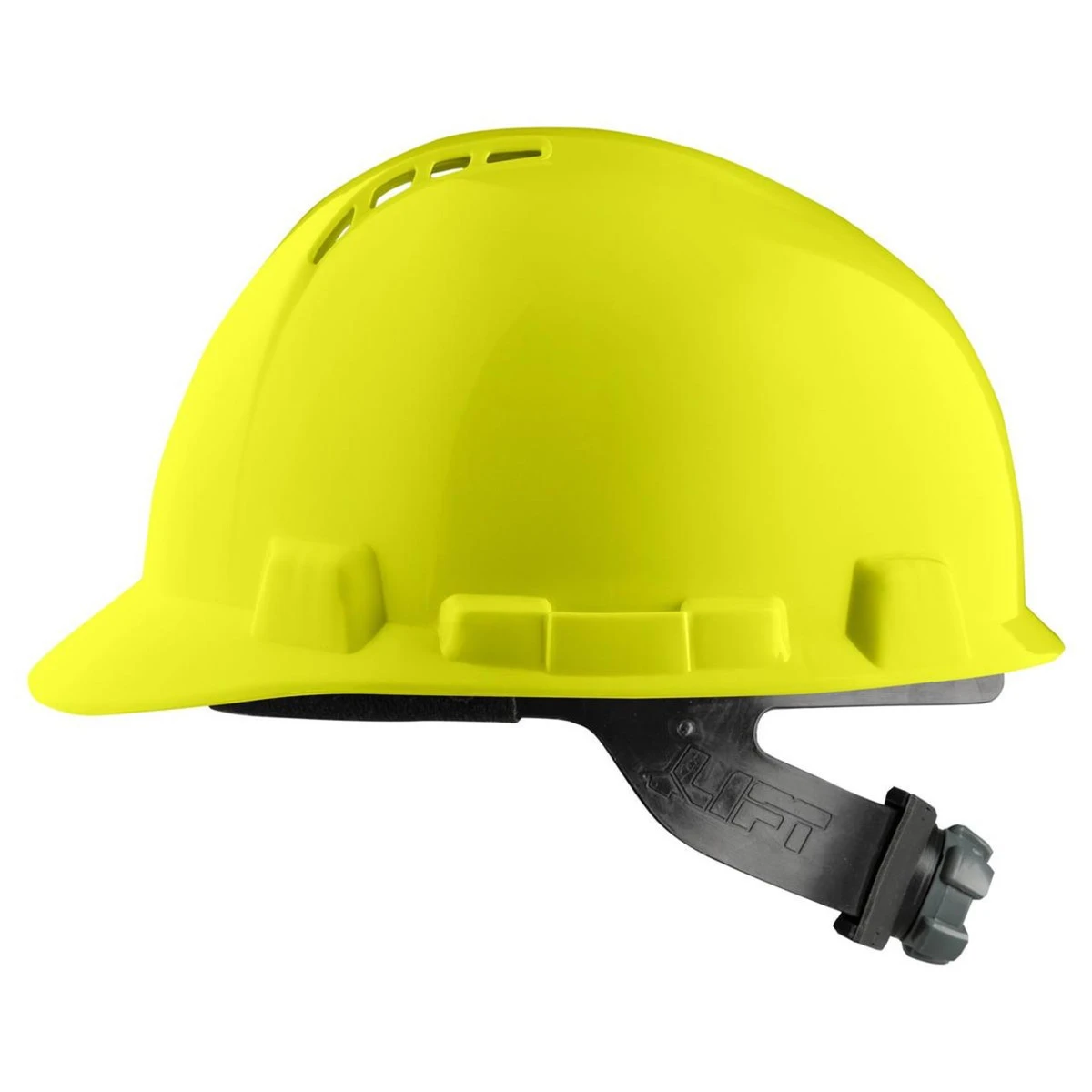 LIFT Briggs Hi-Viz Short Brim Vented Hard Hat LIFT Briggs Hi-Viz Short Brim Vented Hard Hat -Safety Work Gear Store