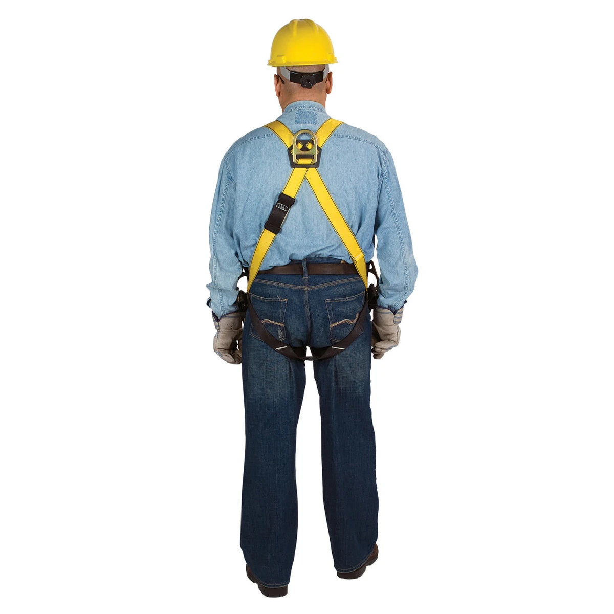 MSA Workman Safety Harness - 3 D Rings w/ Qwik Fit Chest MSA Workman Safety Harness - 3 D Rings W/ Qwik Fit Chest -Safety Work Gear Store