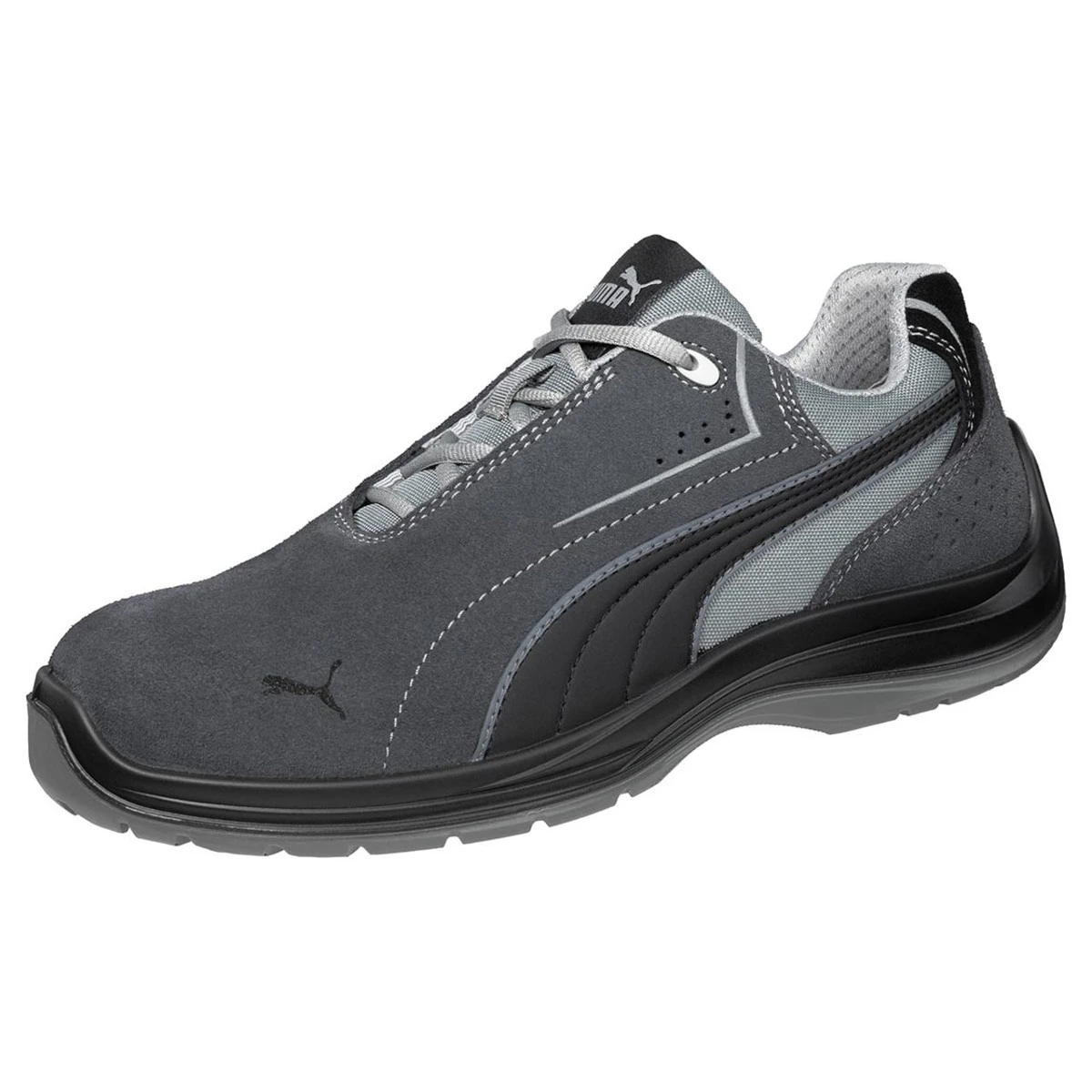 Puma Safety Men's Moto Sport Touring Low Grey & Black EH Composite Toe Shoes - 643465 Puma Safety Men's Moto Sport Touring Low Grey & Black EH Composite Toe Shoes - 643465 -Safety Work Gear Store
