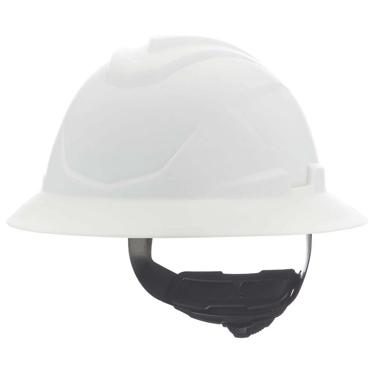 MSA V-Gard C1 Full Brim Hard Hat with Fas-Trac III Suspension MSA V-Gard C1 Full Brim Hard Hat With Fas-Trac III Suspension -Safety Work Gear Store