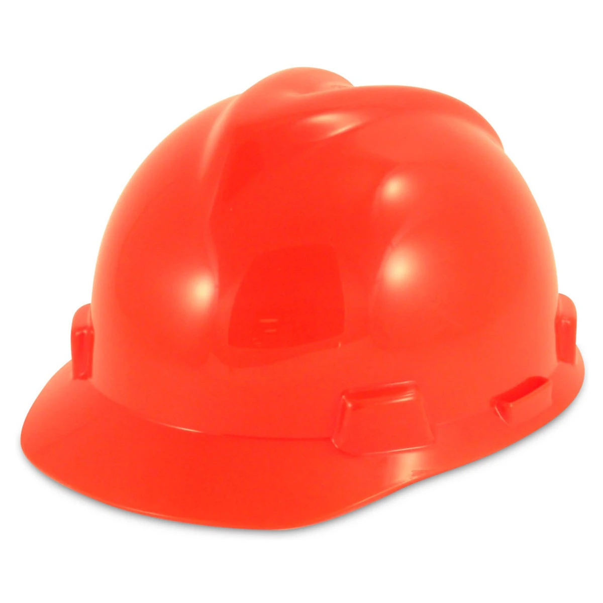MSA V-Gard Cap Style Hard Hat Fas-Trac III Suspension - 489368 - High Vis Orange MSA V-Gard Cap Style Hard Hat Fas-Trac III Suspension - 489368 - High Vis Orange -Safety Work Gear Store