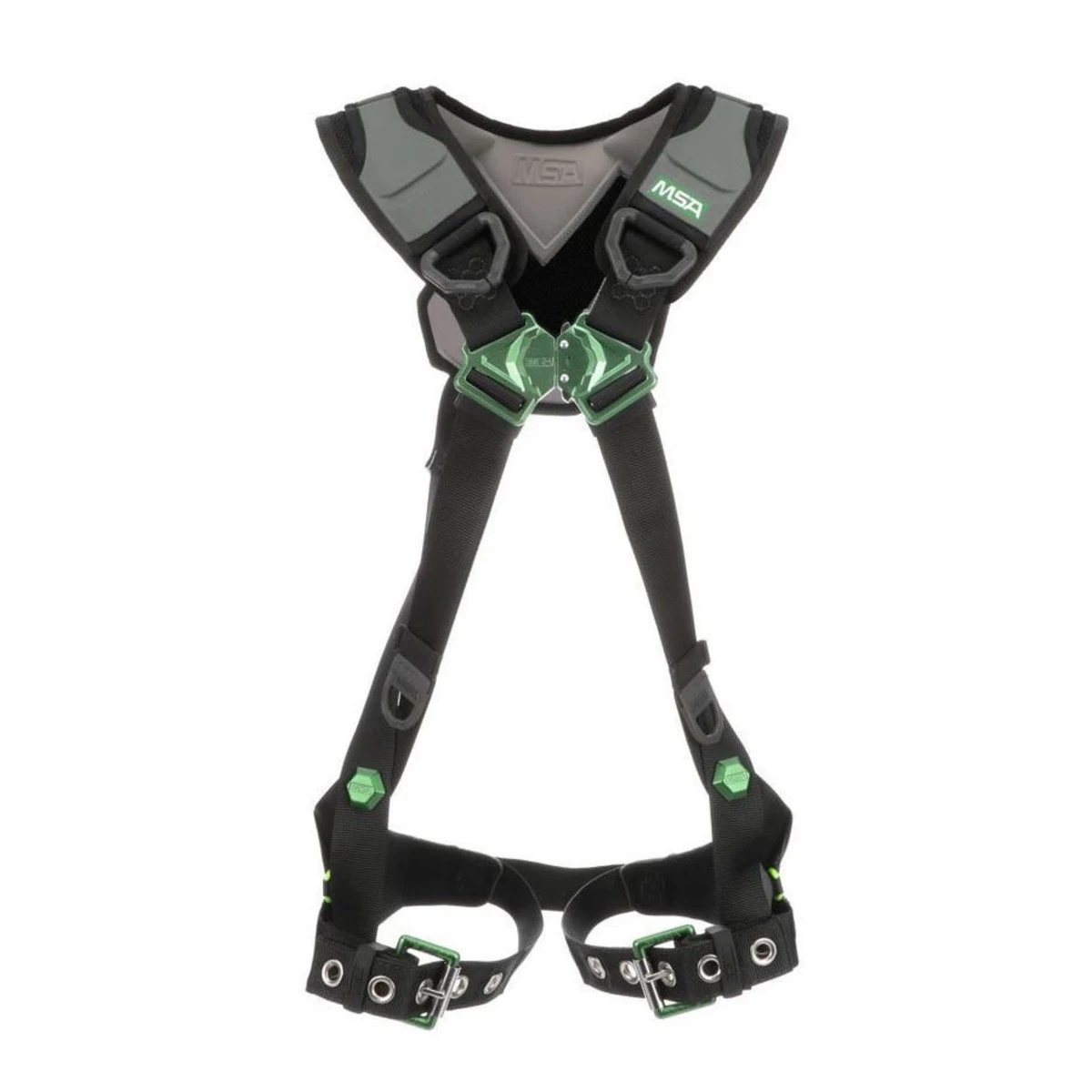 MSA V-FLEX Safety Harness with Tongue Buckle Leg Straps MSA V-FLEX Safety Harness With Tongue Buckle Leg Straps -Safety Work Gear Store