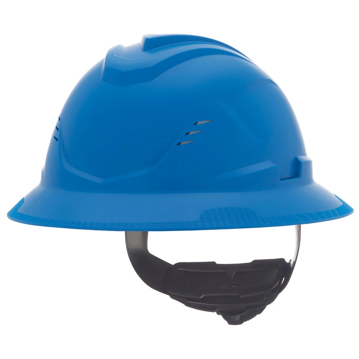 MSA V-Gard C1 Full Brim Vented Hard Hat with Fas-Trac III Suspension MSA V-Gard C1 Full Brim Vented Hard Hat With Fas-Trac III Suspension -Safety Work Gear Store