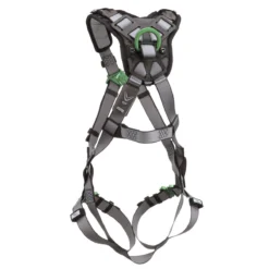MSA V-FIT Safety Harness With Back D-Ring And Quick Connect Leg Straps -Safety Work Gear Store nl9eqmx48lhdfe6plkmf 54401.1697731816