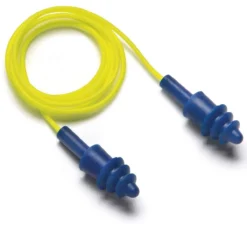 Pyramex RPD2001 NRR 25dB Metal Detectable Reusable Corded Earplugs - 100 Pair