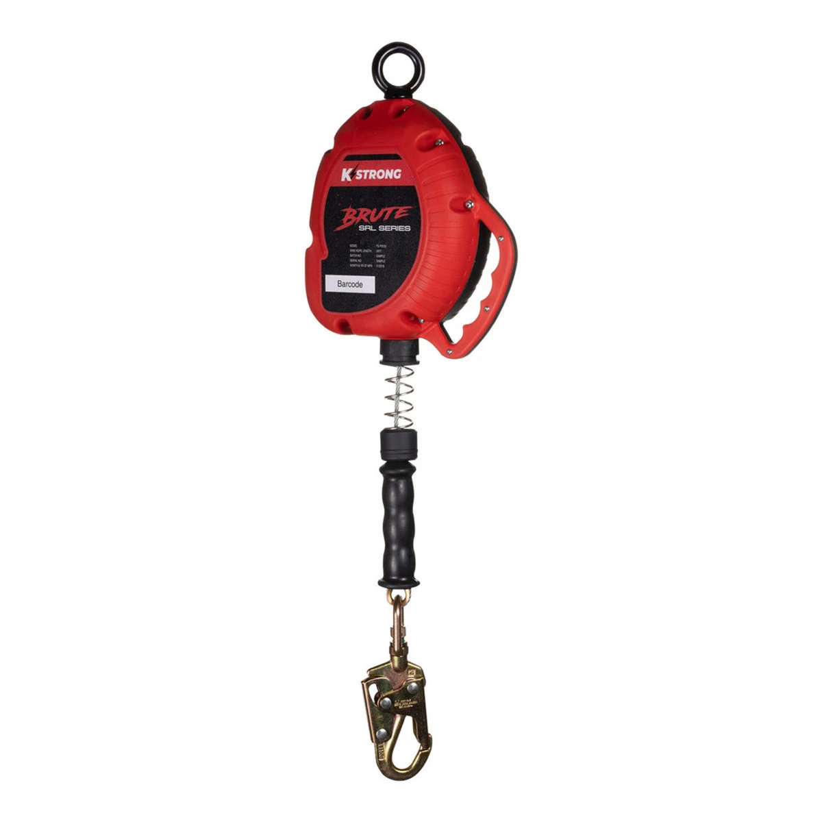 K-Strong BRUTE 30ft. SRL w/Snap hook, Carabiner, and Tagline K-Strong BRUTE 30ft. SRL W/Snap Hook, Carabiner, And Tagline -Safety Work Gear Store