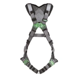 MSA V-FIT Safety Harness With Back D-Ring And Quick Connect Leg Straps