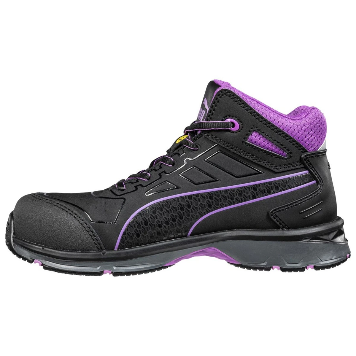 Puma Safety Women's Stepper Mid 2.0 Black & Lavender EH Composite Toe Shoes - 633895 Puma Safety Women's Stepper Mid 2.0 Black & Lavender EH Composite Toe Shoes - 633895 -Safety Work Gear Store pg0vgelgbm6ujgbtijfr 70517.1698378838