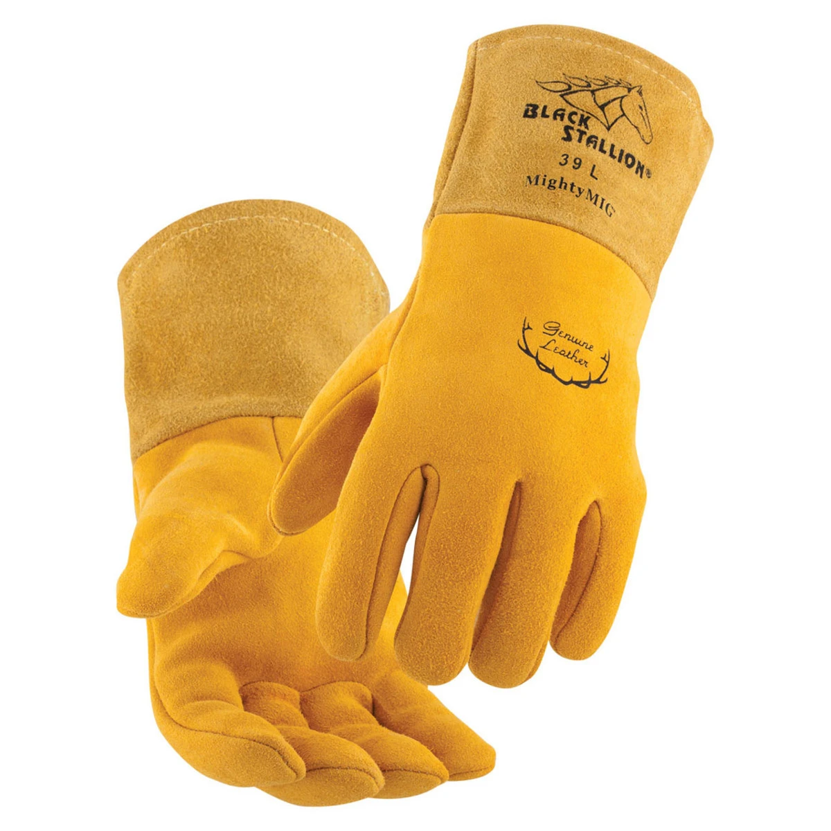 Black Stallion MightyMIG Premium Deerskin Welding Gloves - Single Pair Black Stallion MightyMIG Premium Deerskin Welding Gloves - Single Pair -Safety Work Gear Store pypk68hlutkcooyyjatt 83752.1693931409