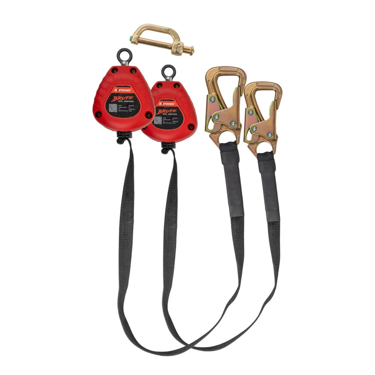 K-Strong BRUTE Dual 8ft. Tie-Back SRL Assembly with Connectors and Carabiner K-Strong BRUTE Dual 8ft. Tie-Back SRL Assembly With Connectors And Carabiner -Safety Work Gear Store q6qeqgaiwcb0wgelagwj 39794.1685137508