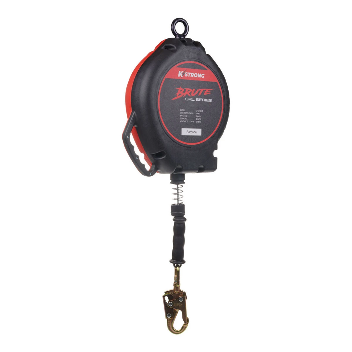 K-Strong BRUTE 100ft. Cable SRL w/Snap hook, Carabiner, and Tagline K-Strong BRUTE 100ft. Cable SRL W/Snap Hook, Carabiner, And Tagline -Safety Work Gear Store qoubpzhdjnu4pa8rysmc 46198.1698402636