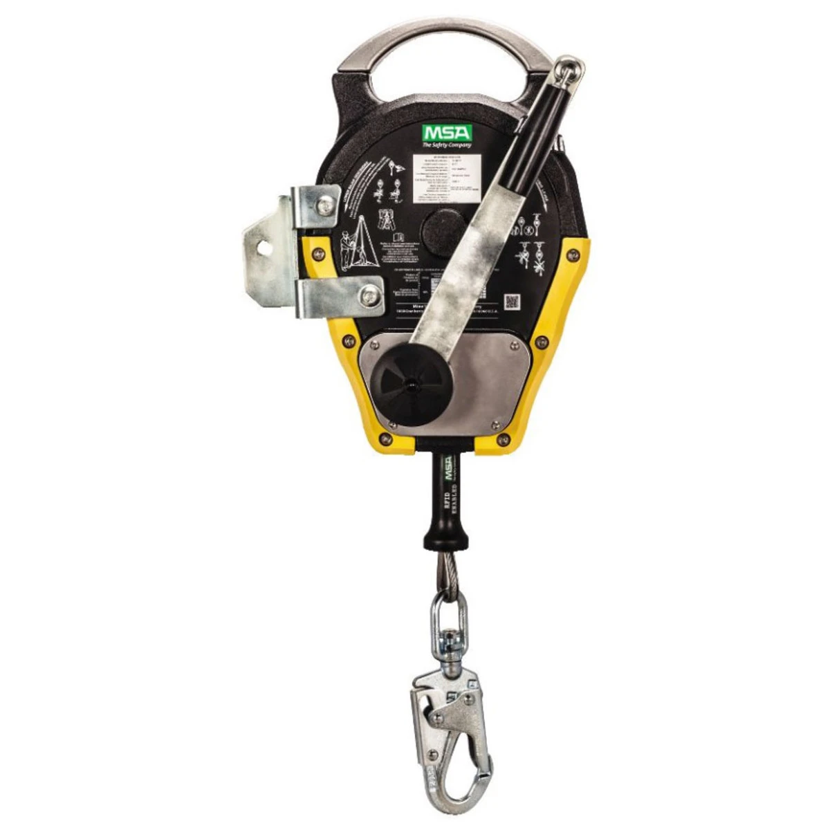 MSA Workman Winch - 50ft. Rescue SRL w/Stainless Steel Cable MSA Workman Winch - 50ft. Rescue SRL W/Stainless Steel Cable -Safety Work Gear Store