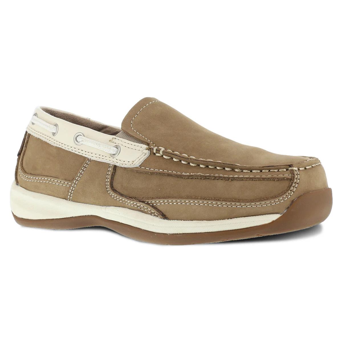 Rockport Women's Sailing Club Slip-on SD Steel Toe Boat Shoes - RK673 Rockport Women's Sailing Club Slip-on SD Steel Toe Boat Shoes - RK673 -Safety Work Gear Store