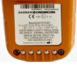 Crowcon Gasman Ammonia (NH3) Detector, Single Gas, Rechargeable 4 Crowcon Gasman Ammonia (NH3) Detector, Single Gas, Rechargeable -Safety Work Gear Store rhwhepuqe4unbevthayi 05673.1694980289