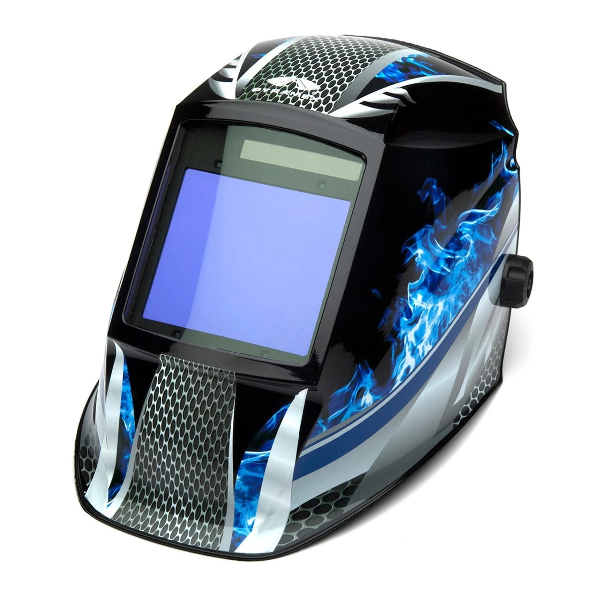 Pyramex Safety WHAM30 Blue Fire Metal Autodarkening Welding Helmet - Manual 98x87mm Pyramex Safety WHAM30 Blue Fire Metal Autodarkening Welding Helmet - Manual 98x87mm -Safety Work Gear Store susvmdlpgjuomljlveby 52209.1683212479