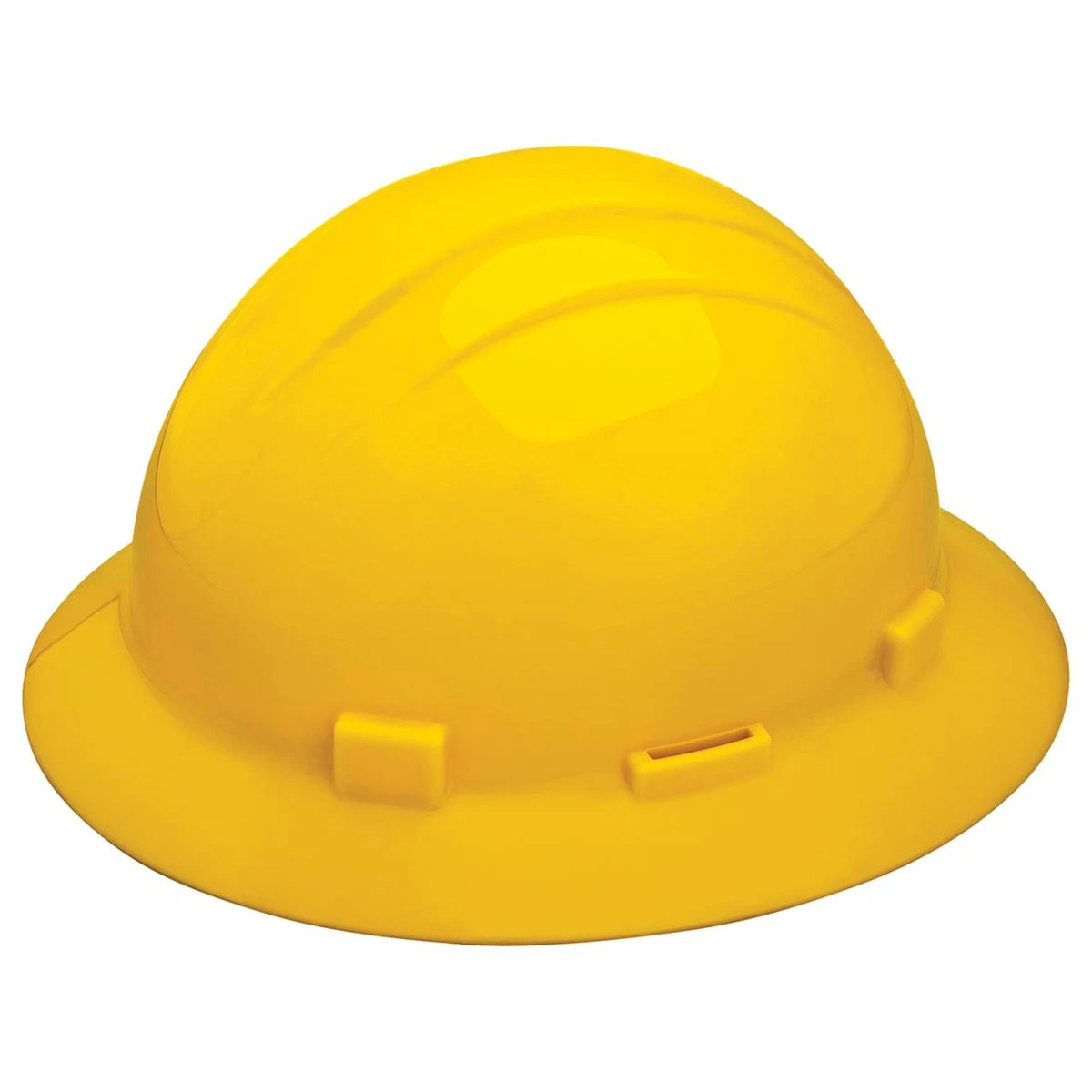 ERB Safety Americana Full Brim Slotted Hard Hat 4-Point Ratchet Suspension ERB Safety Americana Full Brim Slotted Hard Hat 4-Point Ratchet Suspension -Safety Work Gear Store