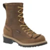 Carolina 8" Waterproof Lace-To-Toe Logger Boots