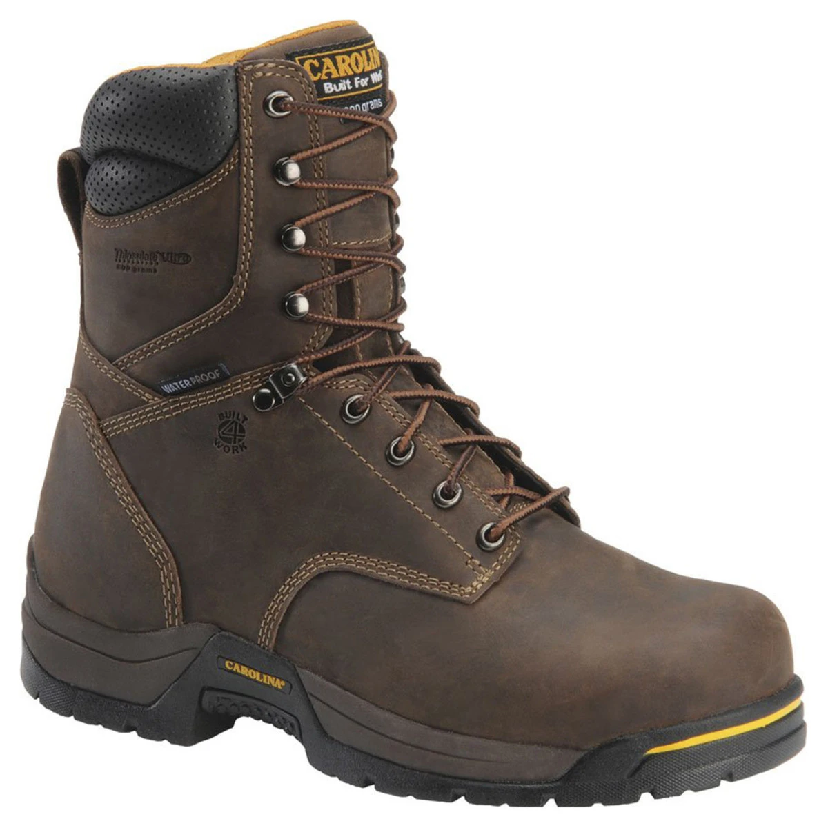 Carolina 8" Bruno Hi Insulated Slip-Resisting Work Boots - CA8021 & CA8521 Carolina 8" Bruno Hi Insulated Slip-Resisting Work Boots - CA8021 & CA8521 -Safety Work Gear Store