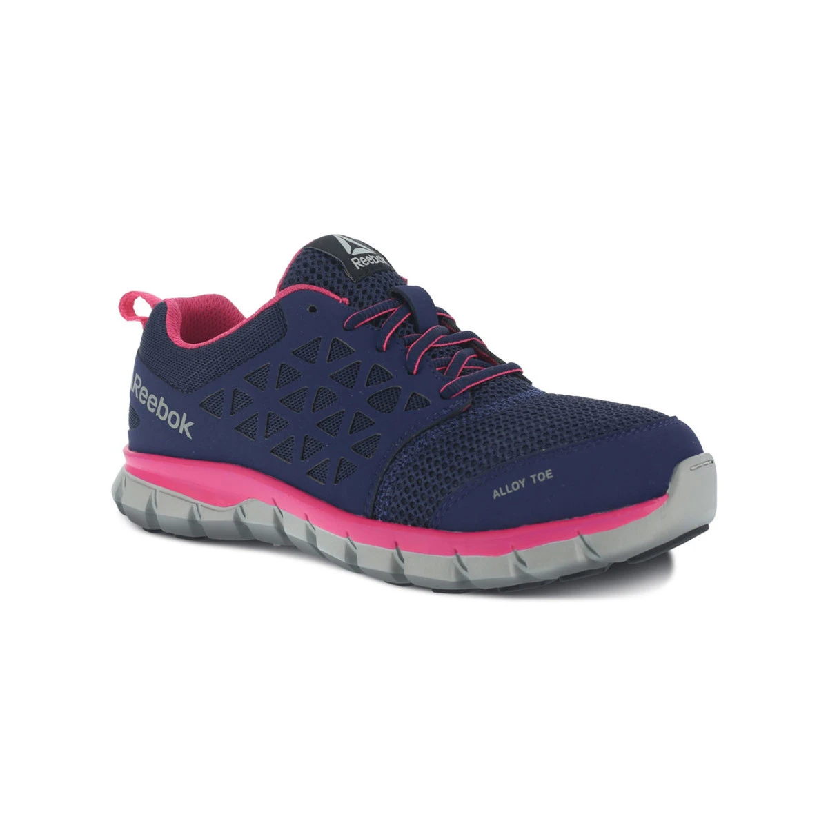 Reebok Women's Sublite Cushion Work Alloy Toe Shoes - RB046 Reebok Women's Sublite Cushion Work Alloy Toe Shoes - RB046 -Safety Work Gear Store
