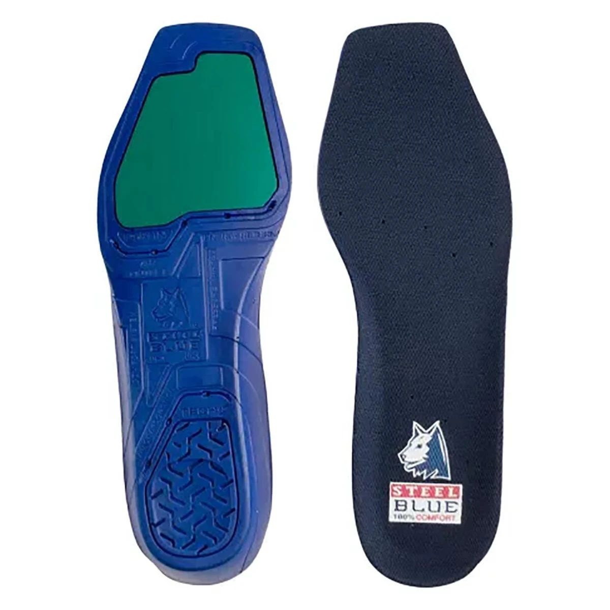 Steel Blue Men's Blue Heeler Insole Steel Blue Men's Blue Heeler Insole -Safety Work Gear Store