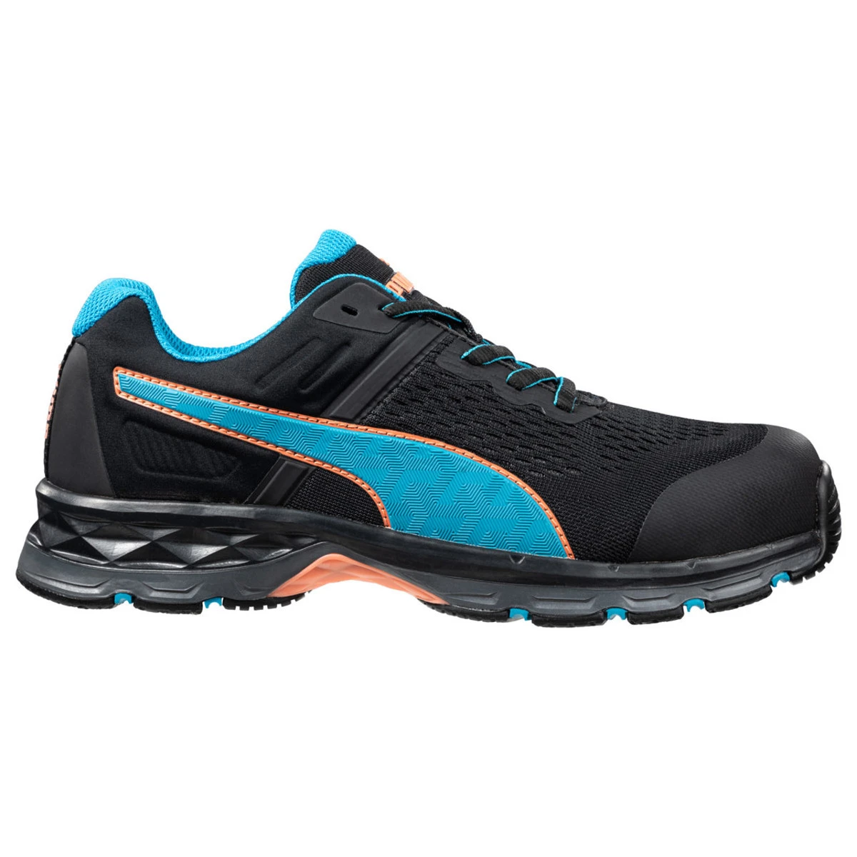 Puma Safety Women's W-Motion Protect Define Low 2.0 Black & Aqua SD Composite Toe Shoes - 643945 Puma Safety Women's W-Motion Protect Define Low 2.0 Black & Aqua SD Composite Toe Shoes - 643945 -Safety Work Gear Store wbiiojbjudrfld5iyivk 51618.1691599559