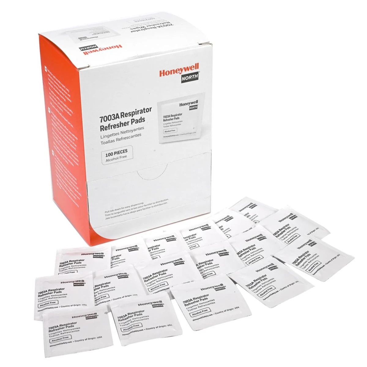 Honeywell North Respirator Refresher Wipes - 7003A - Box of 100 Honeywell North Respirator Refresher Wipes - 7003A - Box Of 100 -Safety Work Gear Store