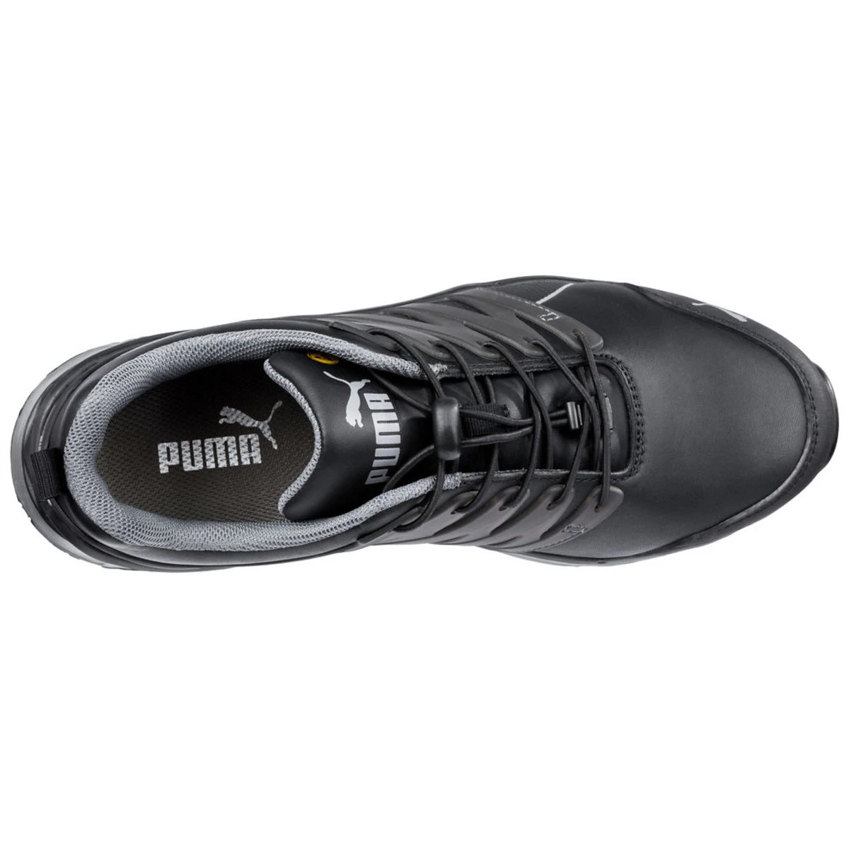Puma Safety Women's Velocity Low 2.0 Black & Silver SD Composite Toe Shoes - 643965 Puma Safety Women's Velocity Low 2.0 Black & Silver SD Composite Toe Shoes - 643965 -Safety Work Gear Store