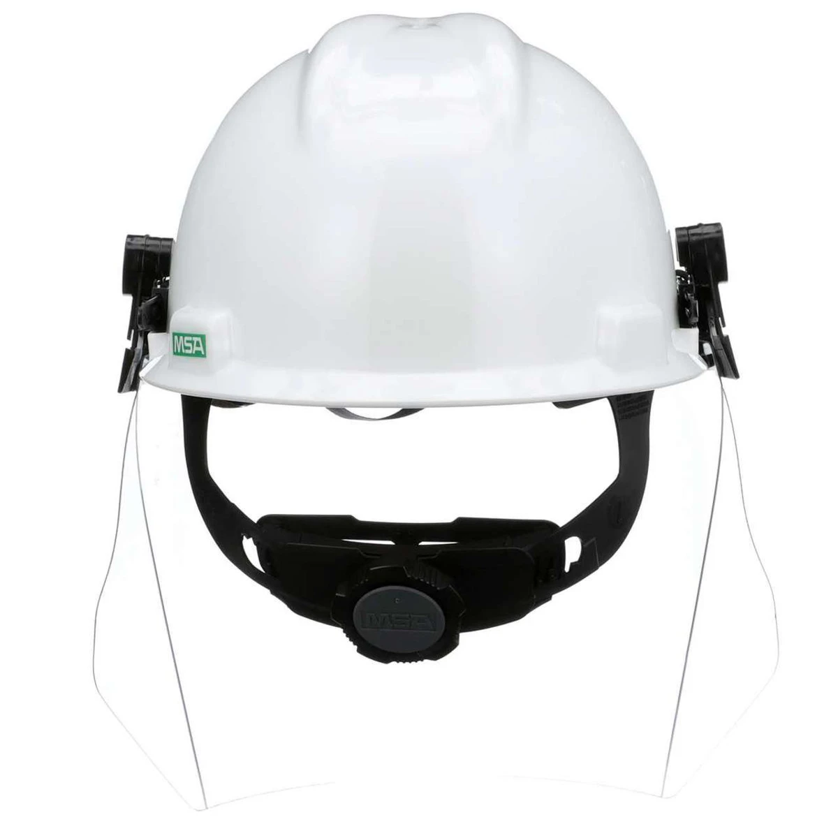 MSA V-Gard Accessory System kit with V-Gard Cap, White, For Slotted Caps w/Clear PC Visor - 10118695 MSA V-Gard Accessory System Kit With V-Gard Cap, White, For Slotted Caps W/Clear PC Visor - 10118695 -Safety Work Gear Store