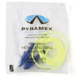 Pyramex RPD2001 NRR 25dB Metal Detectable Reusable Corded Earplugs - 100 Pair 2 Pyramex RPD2001 NRR 25dB Metal Detectable Reusable Corded Earplugs - 100 Pair -Safety Work Gear Store yj4or7ikfm3ju5suzlcq 50838.1689802306