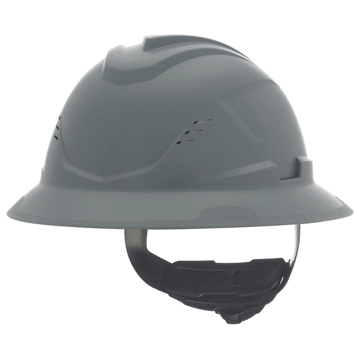 MSA V-Gard C1 Full Brim Vented Hard Hat with Fas-Trac III Suspension MSA V-Gard C1 Full Brim Vented Hard Hat With Fas-Trac III Suspension -Safety Work Gear Store