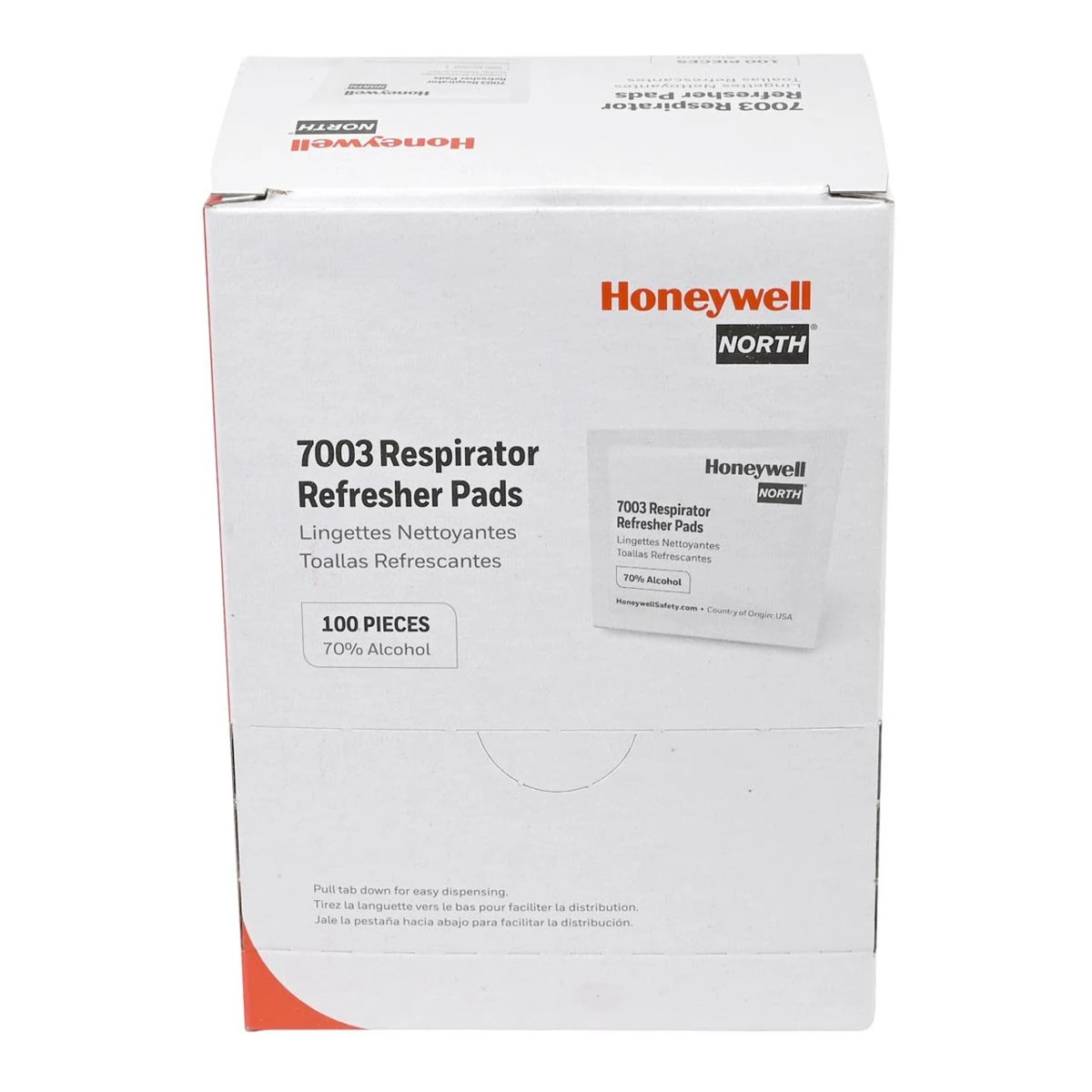 Honeywell North Respirator Refresher Wipes 7003-H5 - Box of 100 Honeywell North Respirator Refresher Wipes 7003-H5 - Box Of 100 -Safety Work Gear Store