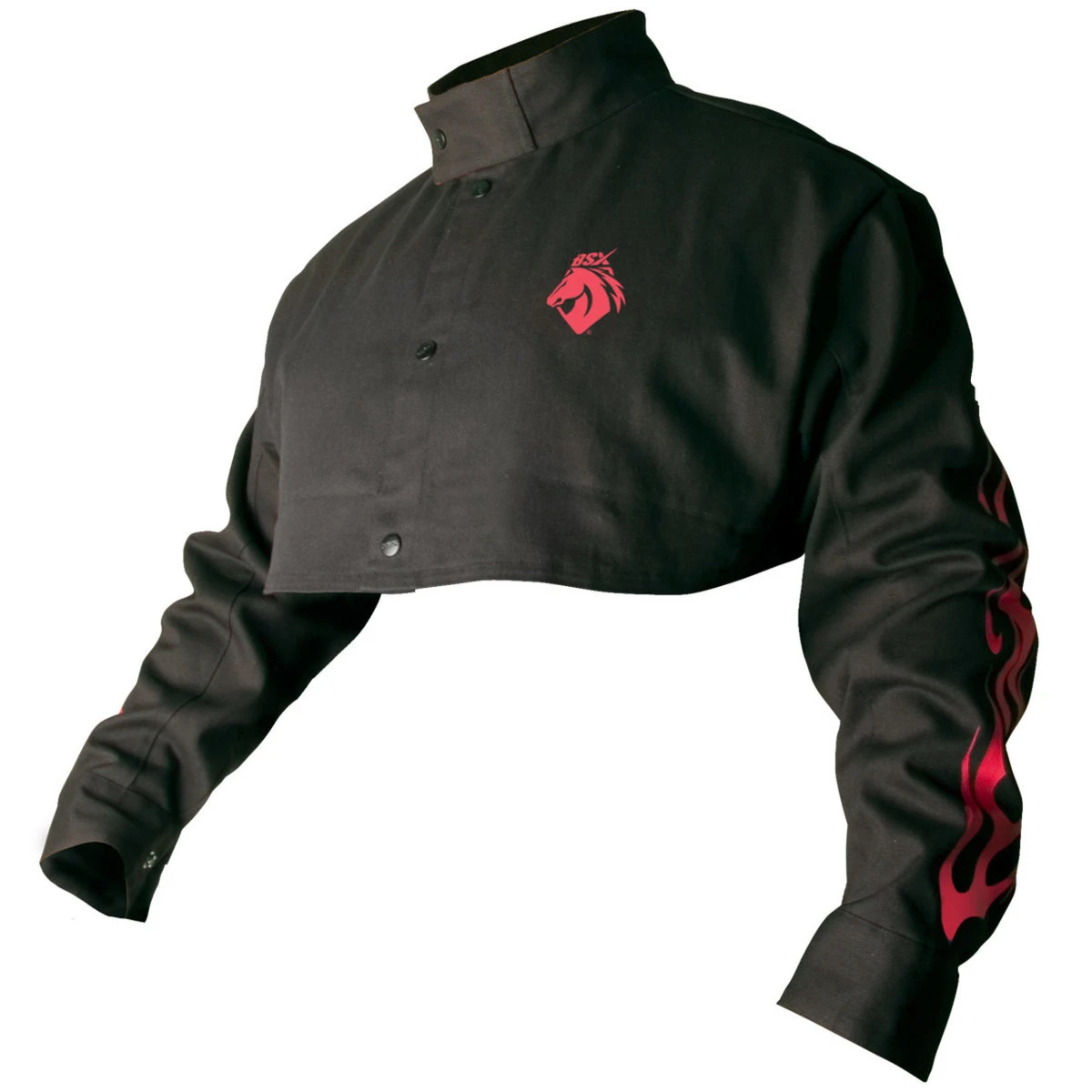 Black Stallion BSX Advanced Flame-Resistant Welding Cape Black Stallion BSX Advanced Flame-Resistant Welding Cape -Safety Work Gear Store yw4mzsoagydgyz6ynjo4 73690.1693930113